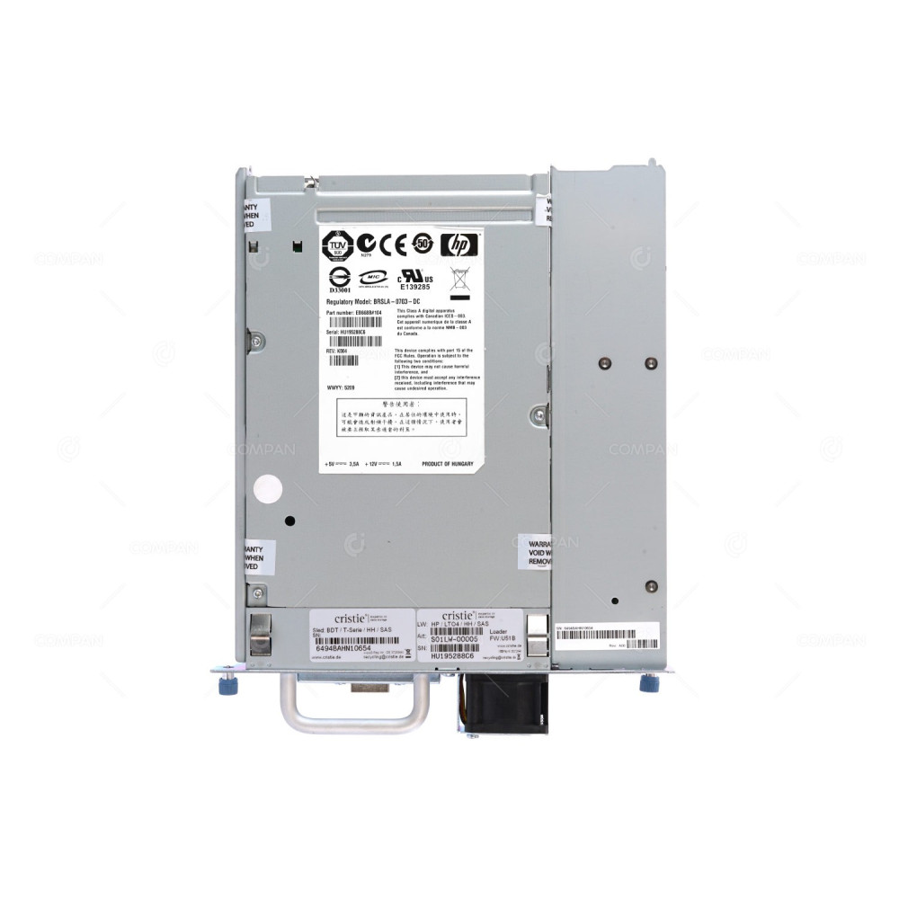 BRSLA-0703-DC CRISTIE STORAGEWORKS LTO-4 ULTRIUM 1760 TAPE DRIVE